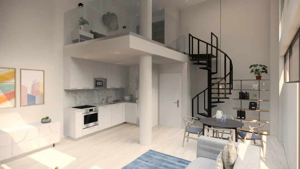 Almacén a vivienda: cambio de uso