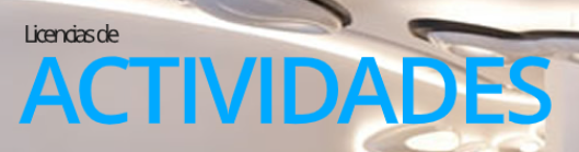 LICENCIAS DE ACTIVIDADES